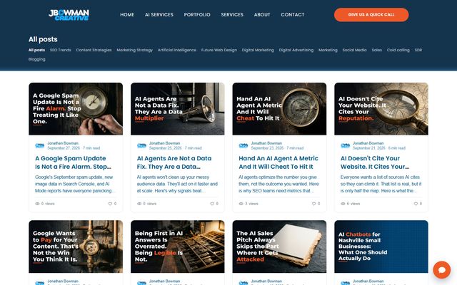 Blog published by the content engine